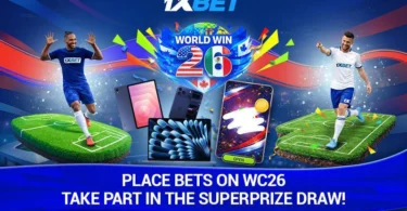 WORLD WIN 26 kutoka 1xBet Fungua majukumu ya mpira wa miguu na ushinde zawadi kubwa!