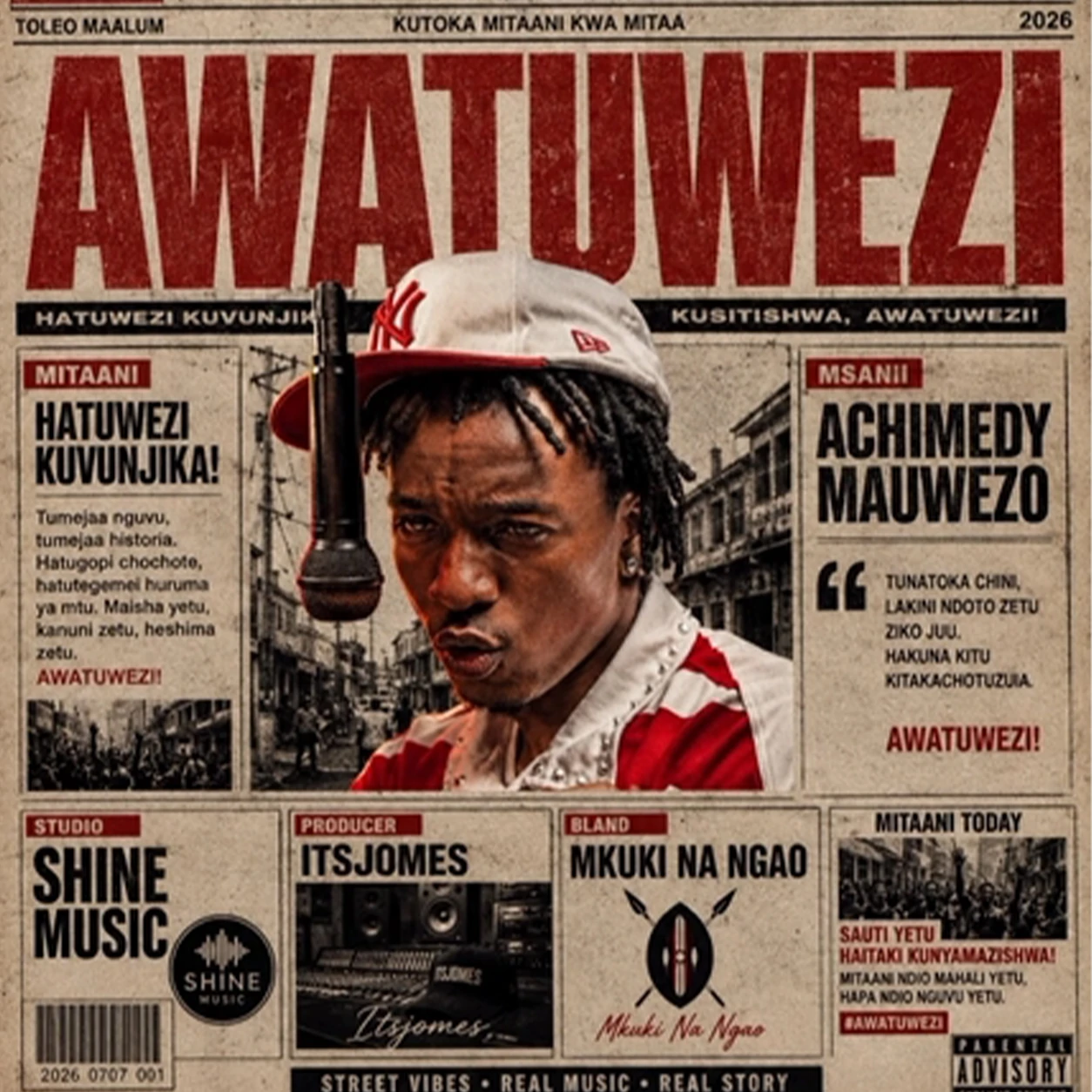 Achimedy Mauwezo - Awatuwezi (Official Audio Cover 2026)