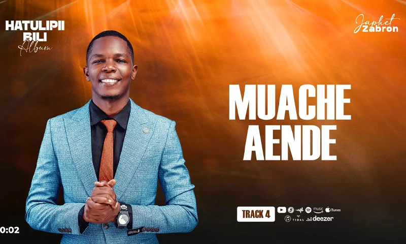 Japhet Zabron - Muache Aende (Official Audio Cover 2026)