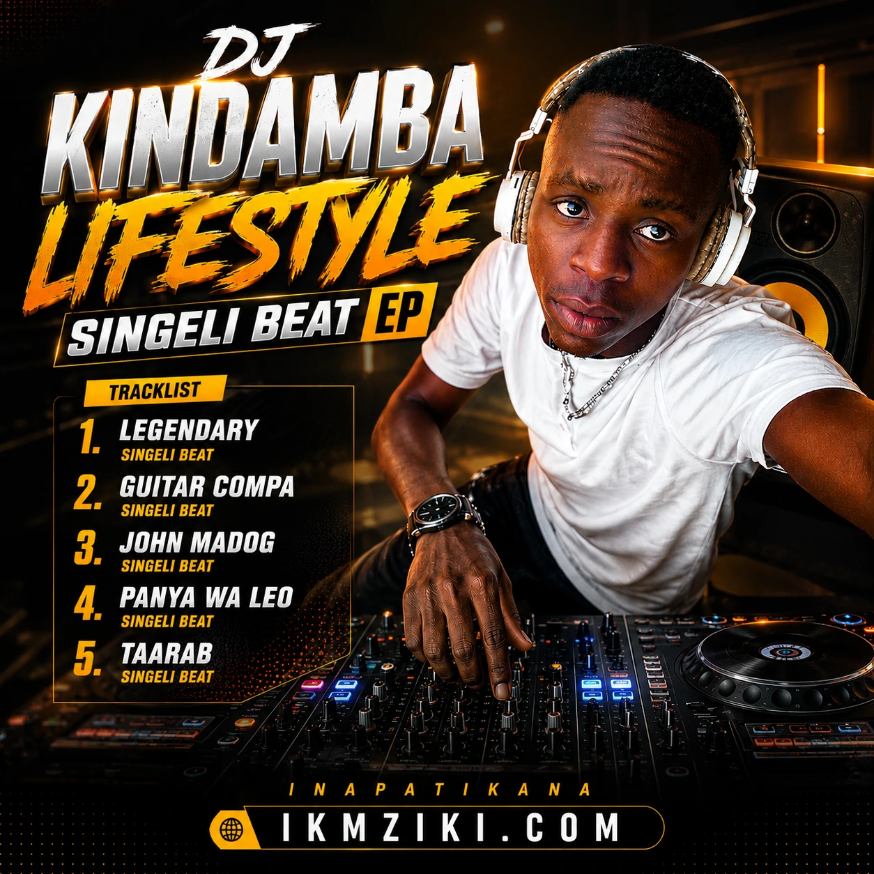 DJ Kindamba - Lifestyle Singeli Beat EP (Official EP Cover 2026)