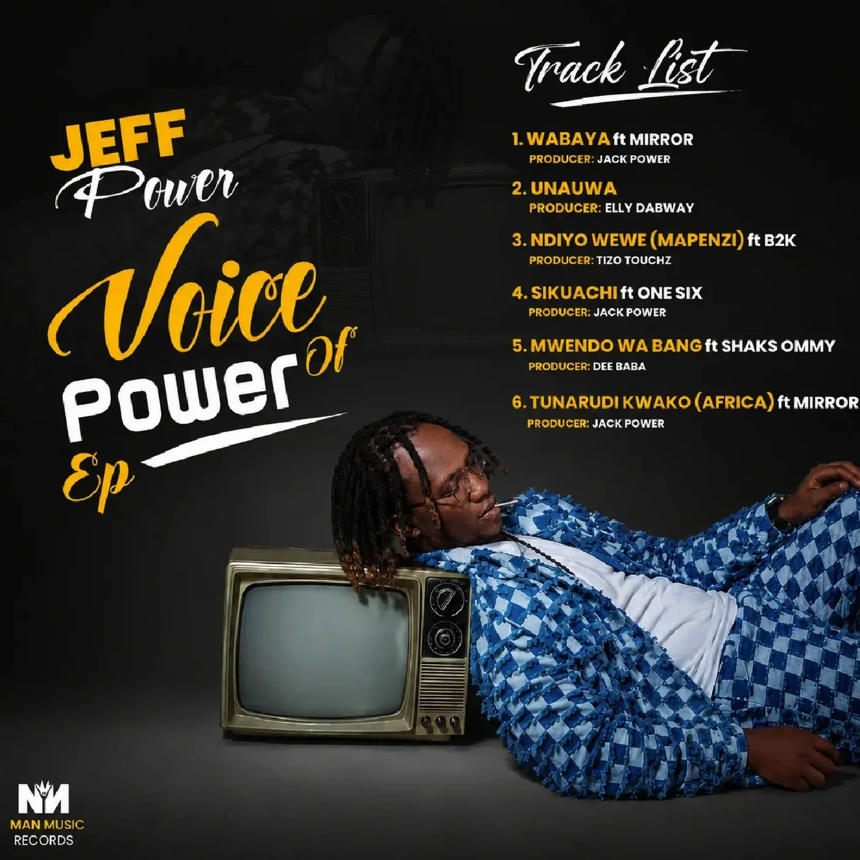 Jeff Power - Voice of Power (Official EP Cover 2026)