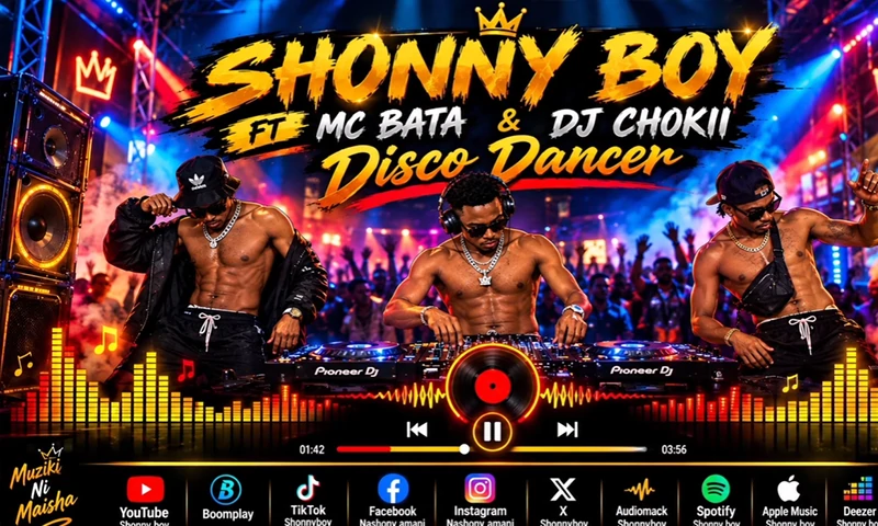 Shonny boy Ft. Mc bata & Dj chokii - Disco Dancer (Official Audio Cover 2026)