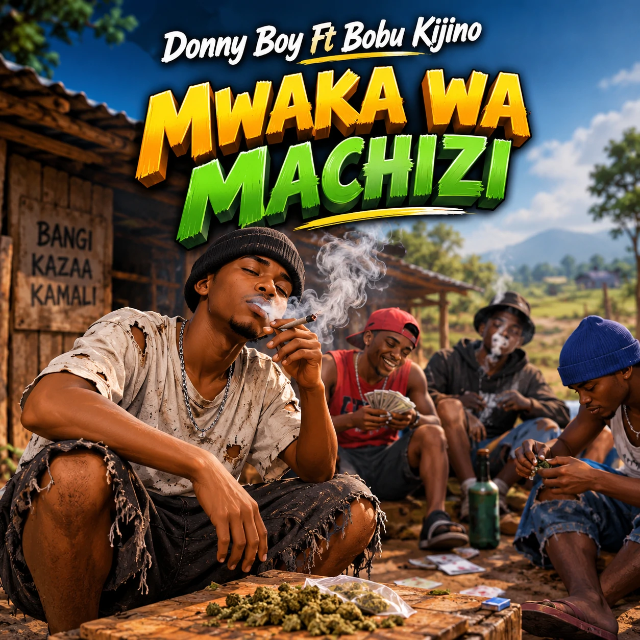 Donny Boy Ft, Bobu Kijino - MWAKA WA MACHIZI (Official Audio Cover 2026)