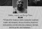 NUKUU YA LEO KUTOKA KWA ALIKIBA KUHUSU MAISHA NA UVUMILIVU