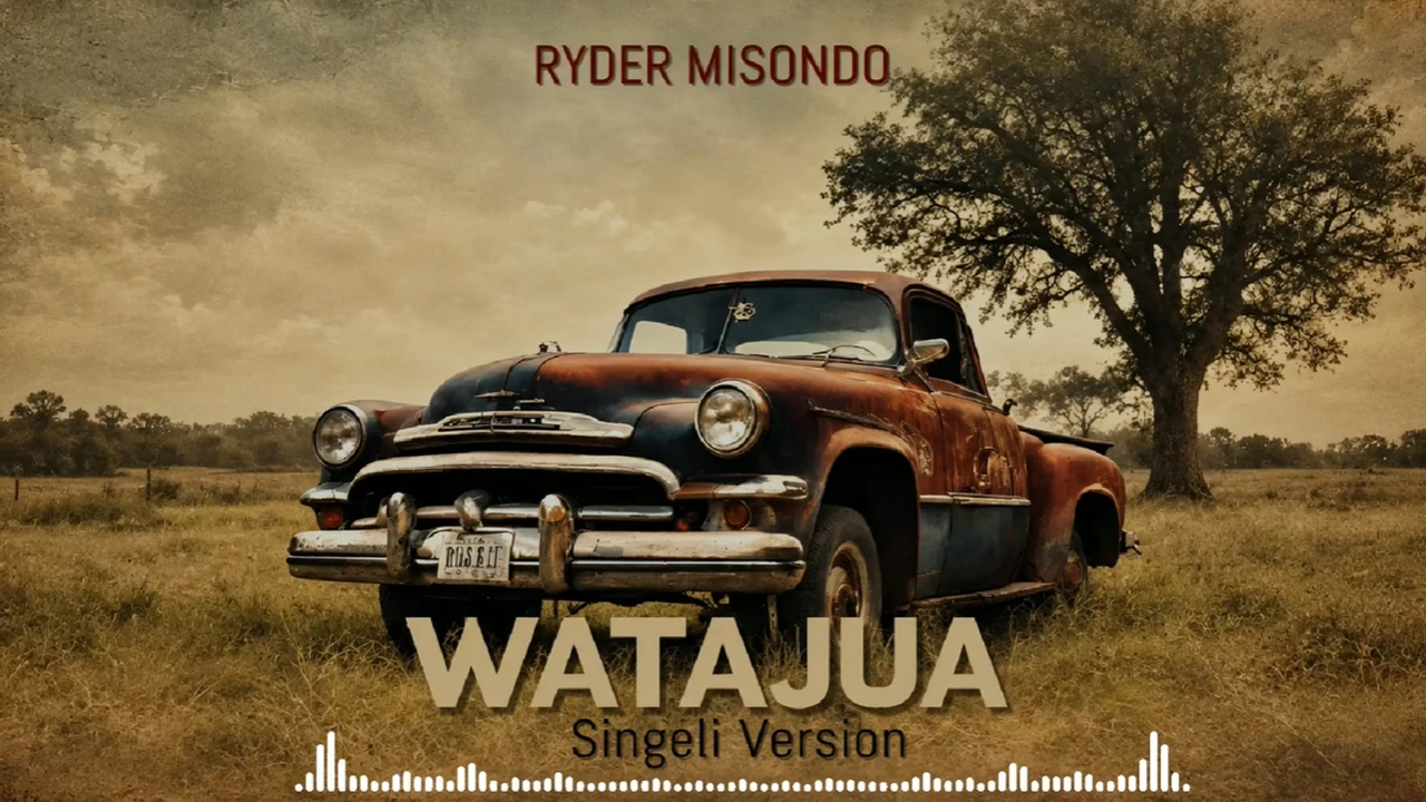 Ryder Misondo - WATAJUA Singeli Beat (Official Audio Cover 2026)